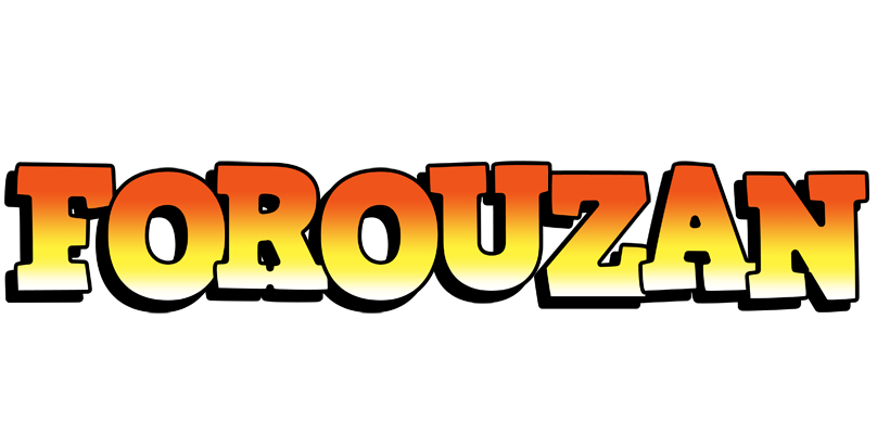 Forouzan sunset logo