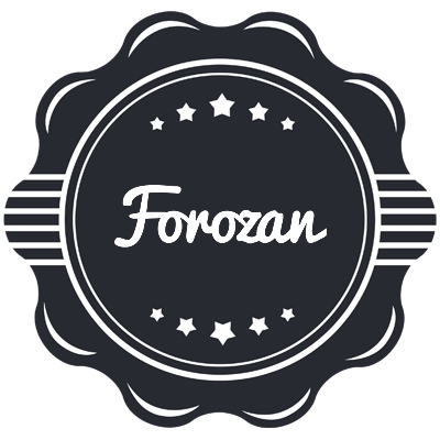 Forozan badge logo