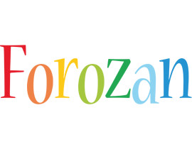 Forozan birthday logo