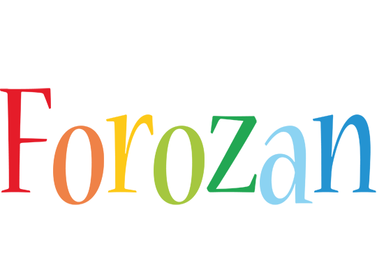 Forozan birthday logo