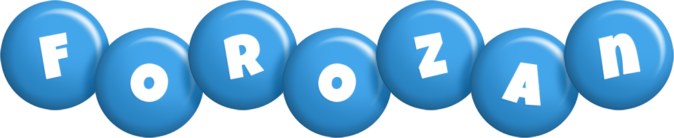 Forozan candy-blue logo