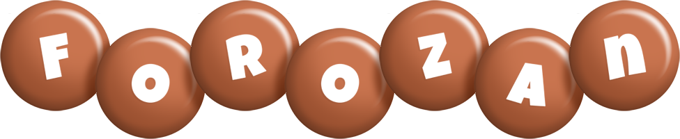 Forozan candy-brown logo