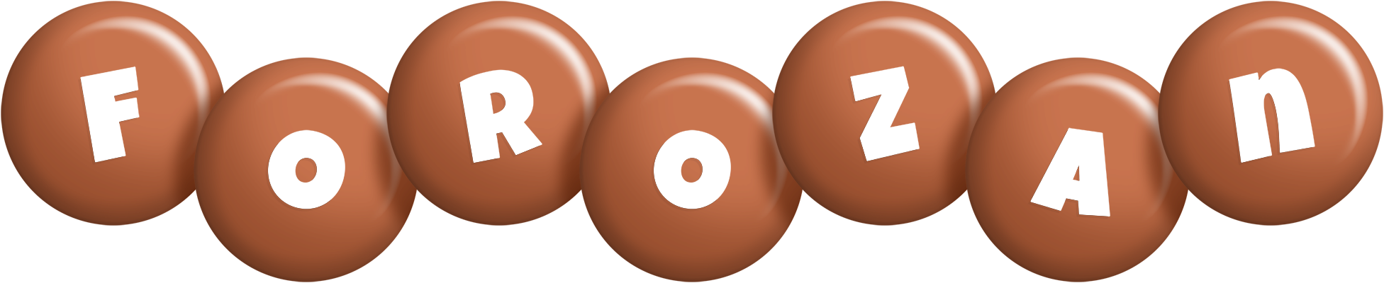 Forozan candy-brown logo