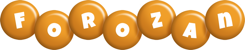 Forozan candy-orange logo