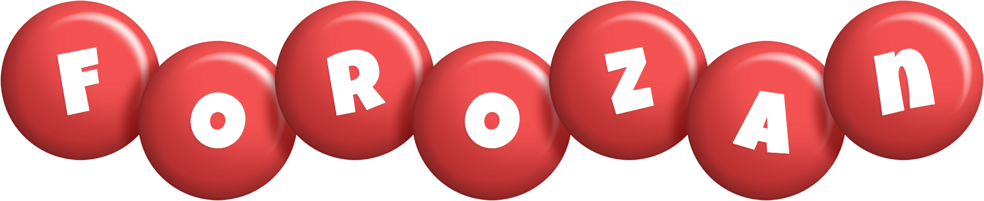 Forozan candy-red logo