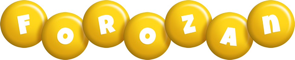 Forozan candy-yellow logo