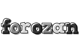 Forozan night logo