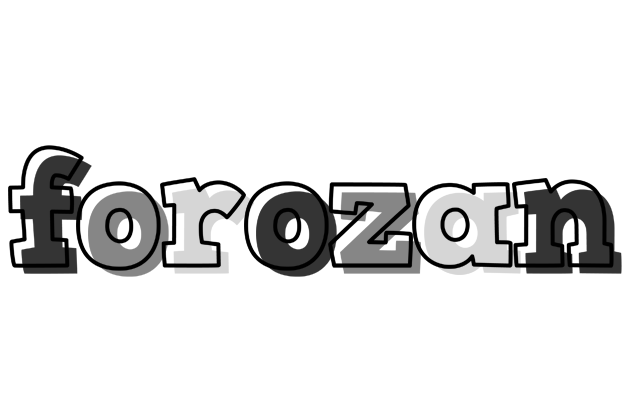 Forozan night logo