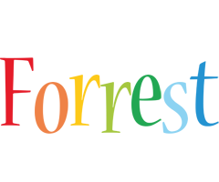 Forrest birthday logo