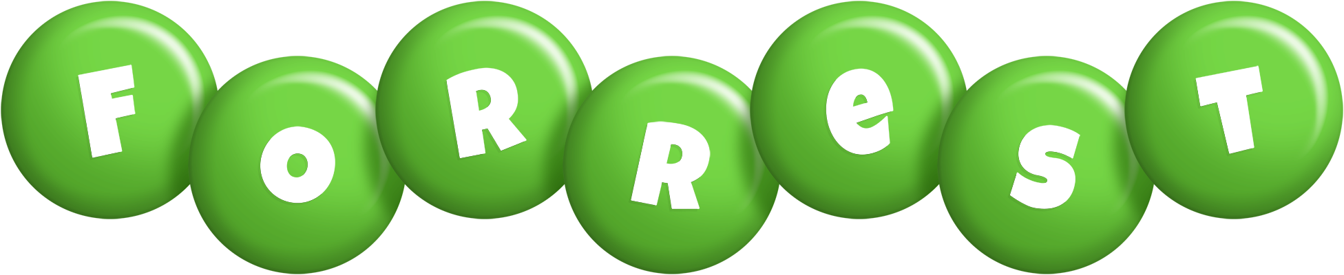 Forrest candy-green logo