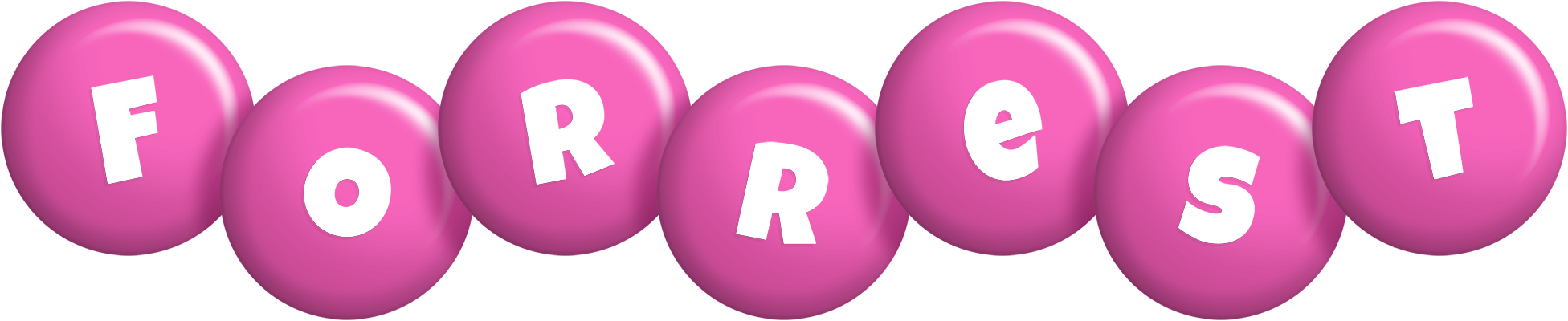 Forrest candy-pink logo