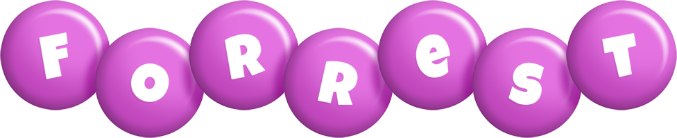 Forrest candy-purple logo