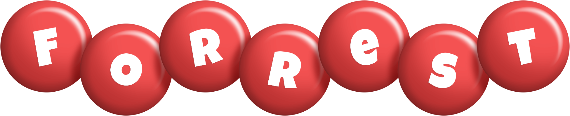 Forrest candy-red logo