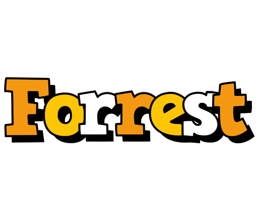 Forrest cartoon logo