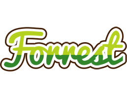 Forrest golfing logo