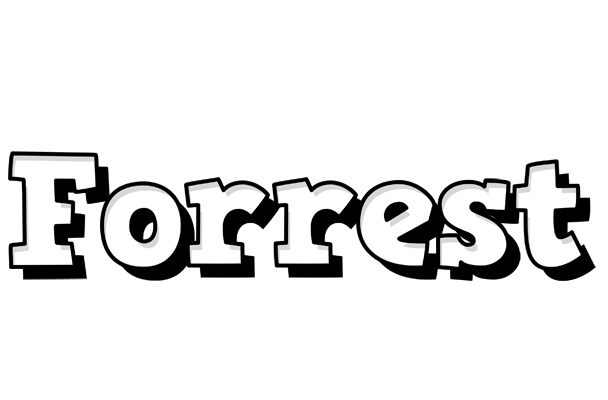 Forrest snowing logo