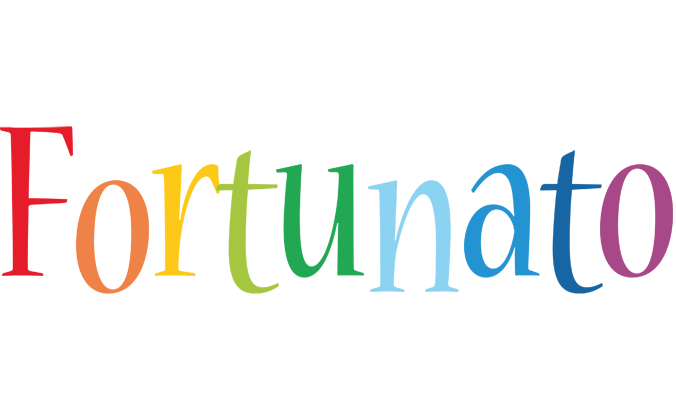 Fortunato birthday logo