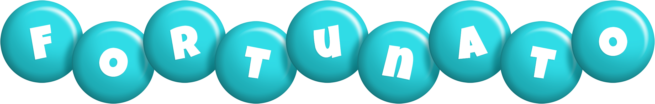 Fortunato candy-azur logo
