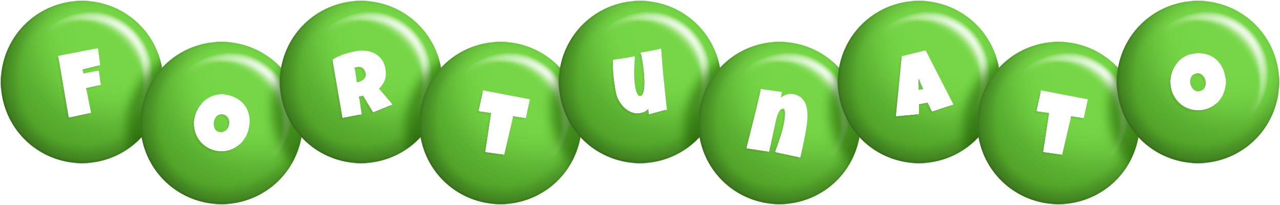Fortunato candy-green logo