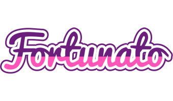 Fortunato cheerful logo