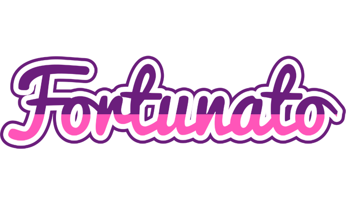 Fortunato cheerful logo