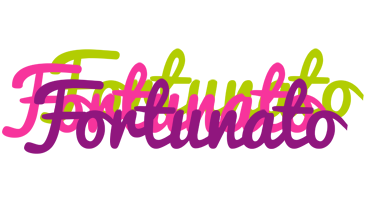 Fortunato flowers logo