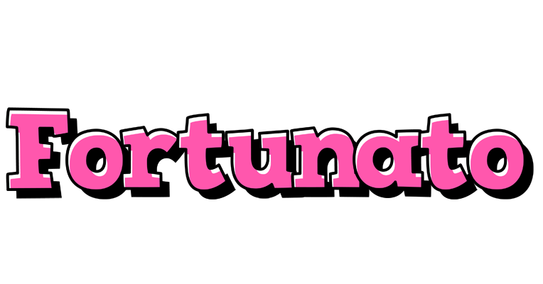 Fortunato girlish logo