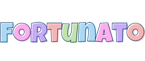 Fortunato pastel logo