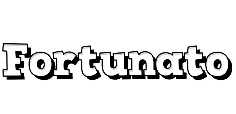 Fortunato snowing logo