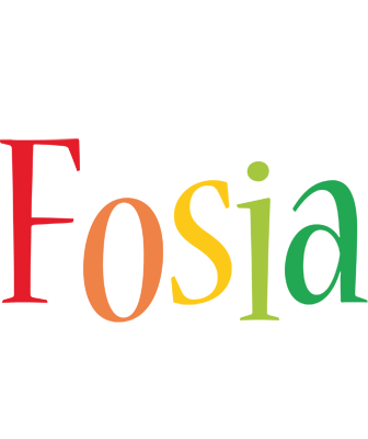 Fosia birthday logo