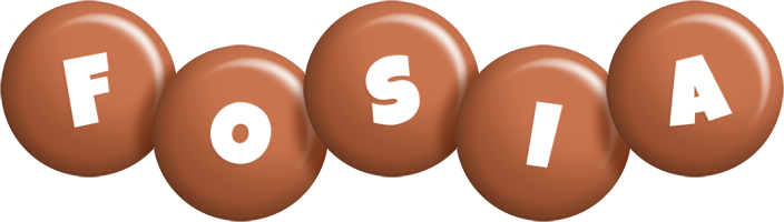 Fosia candy-brown logo