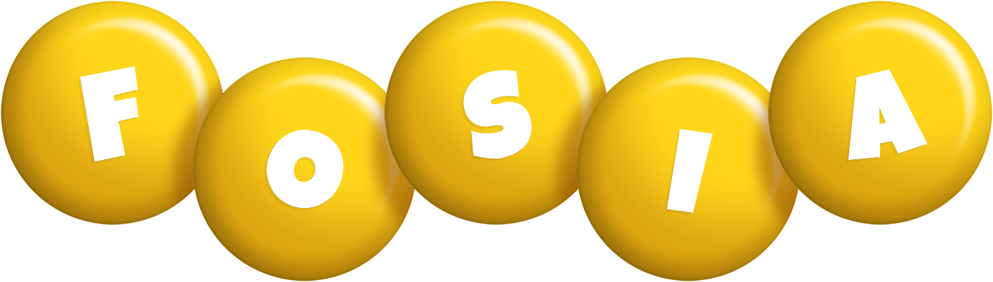 Fosia candy-yellow logo