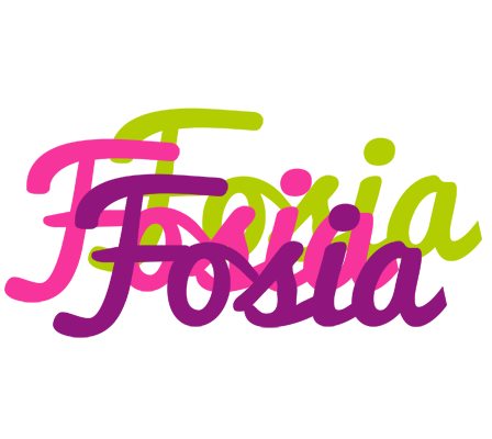 Fosia flowers logo