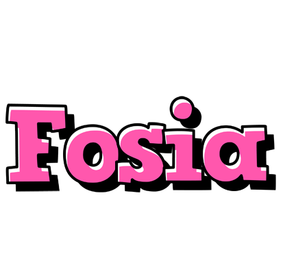 Fosia girlish logo