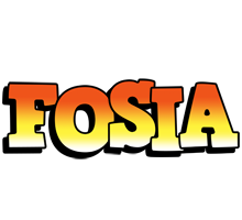 Fosia sunset logo