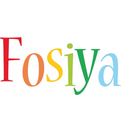 Fosiya birthday logo