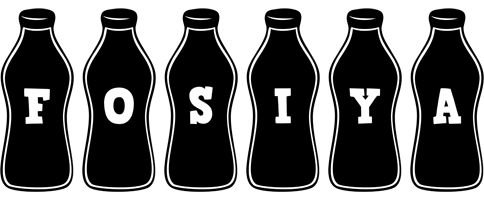 Fosiya bottle logo