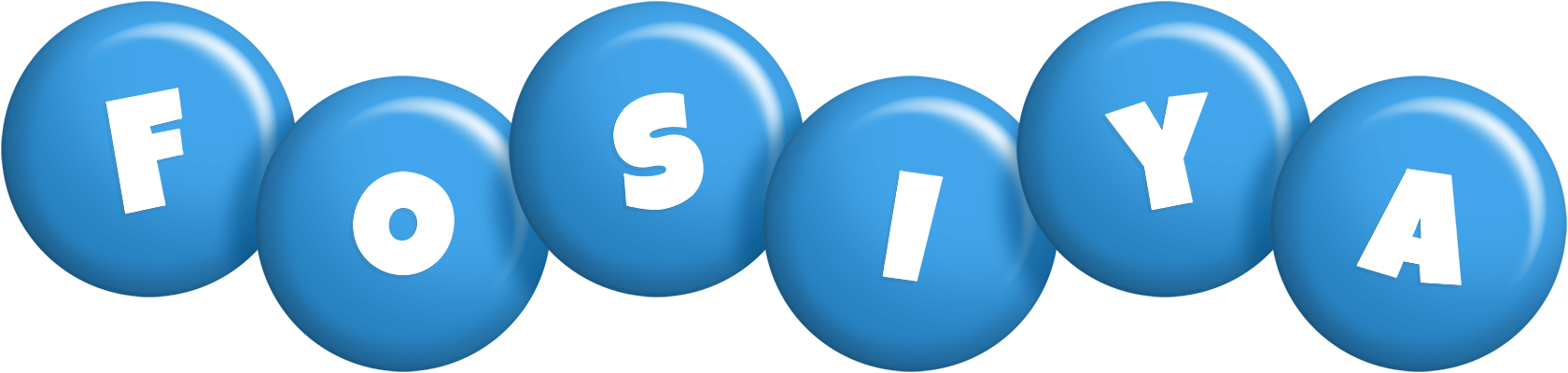 Fosiya candy-blue logo