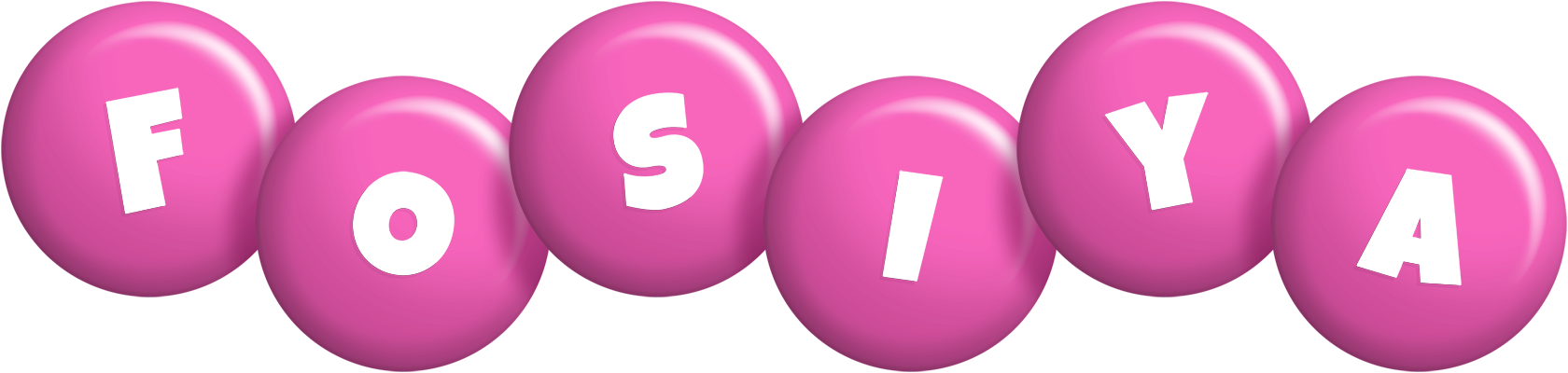 Fosiya candy-pink logo