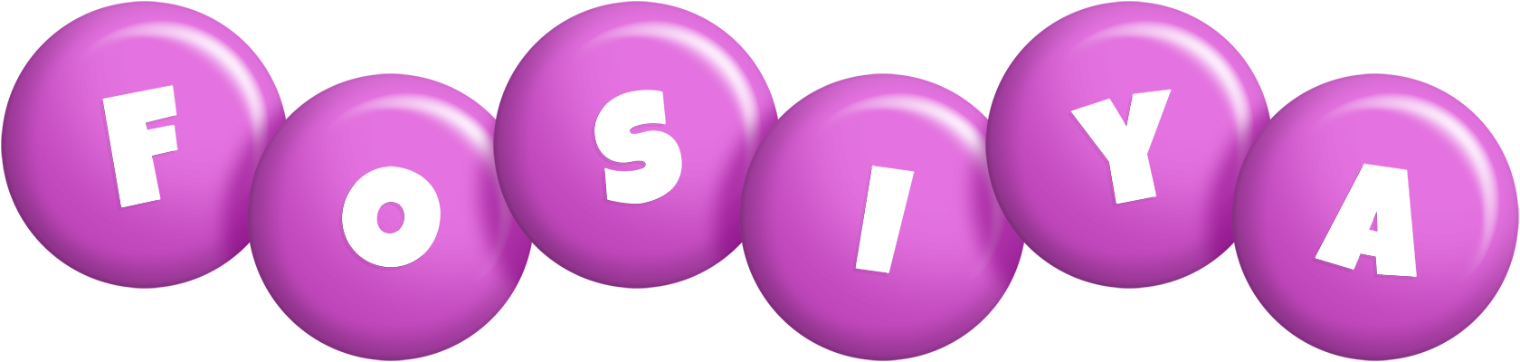 Fosiya candy-purple logo