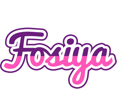 Fosiya cheerful logo