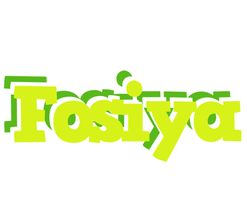 Fosiya citrus logo
