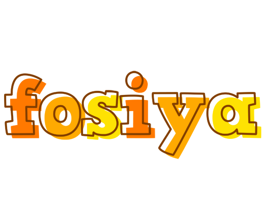 Fosiya desert logo