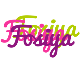 Fosiya flowers logo