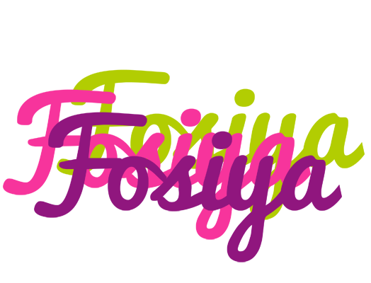 Fosiya flowers logo