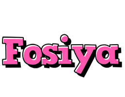 Fosiya girlish logo