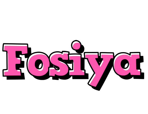 Fosiya girlish logo