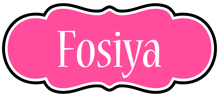 Fosiya invitation logo