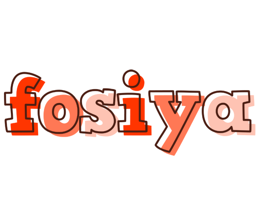 Fosiya paint logo