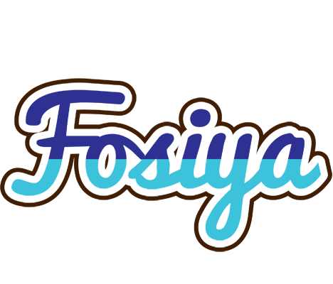 Fosiya raining logo